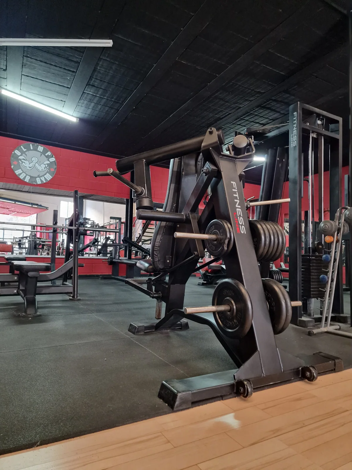 Maquinaria de musculación en Olimpo