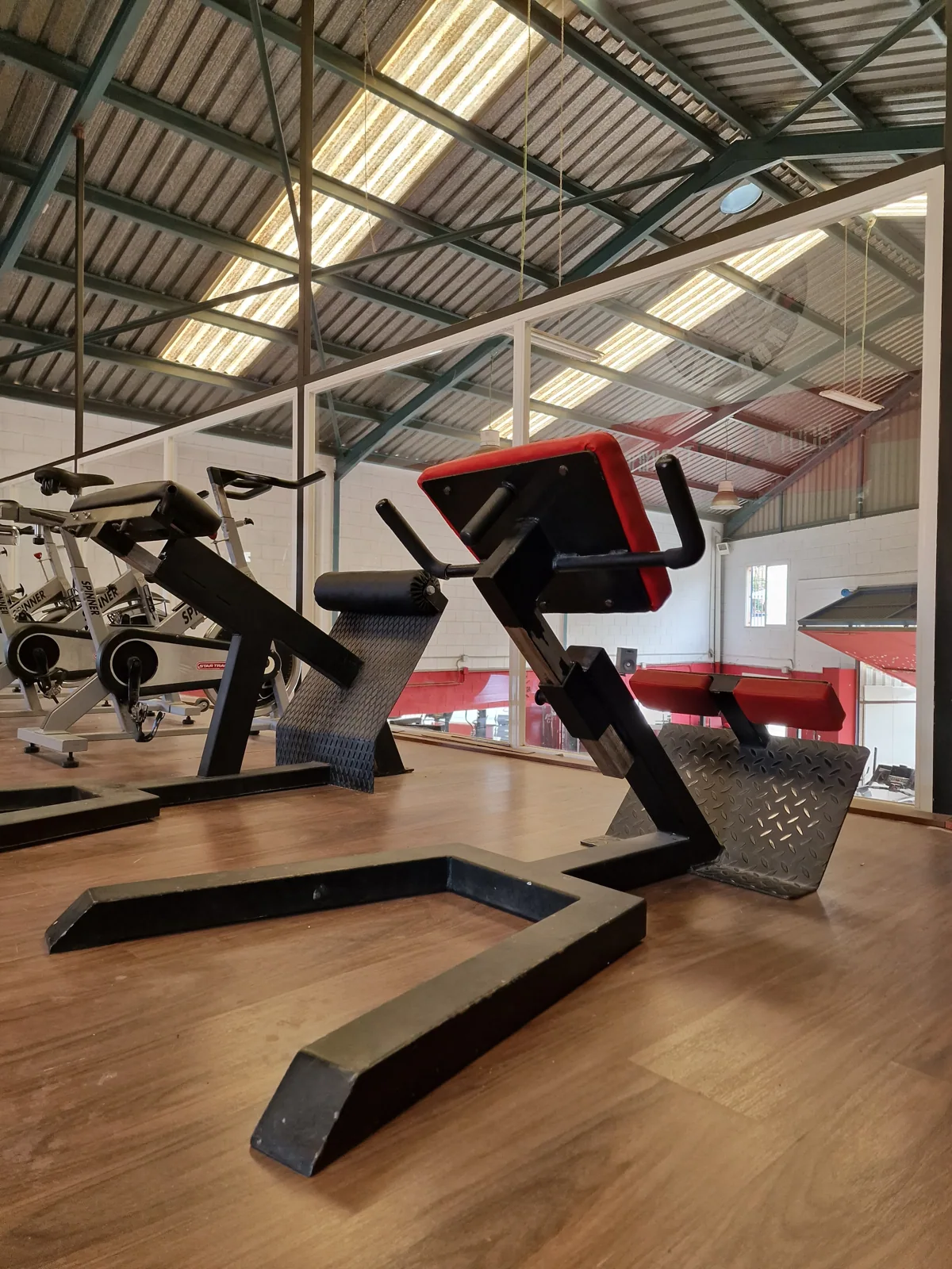 Máquina de musculación en Olimpo